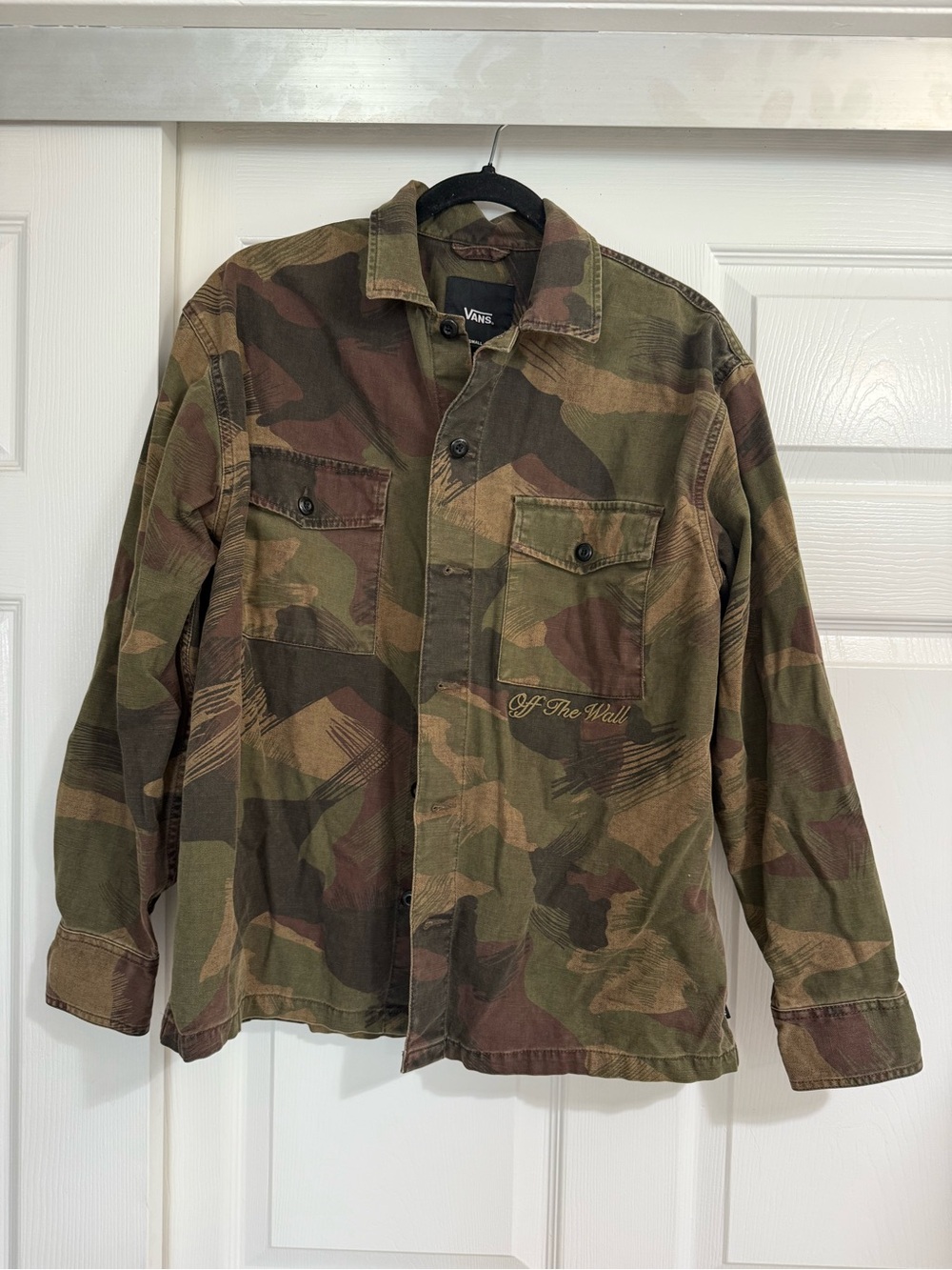 Vans Men’s Military Camo Field Jacket - Olive/Brown